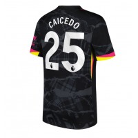 Maglia Calcio Chelsea Moises Caicedo #25 Terza Divisa 2024-25 Manica Corta